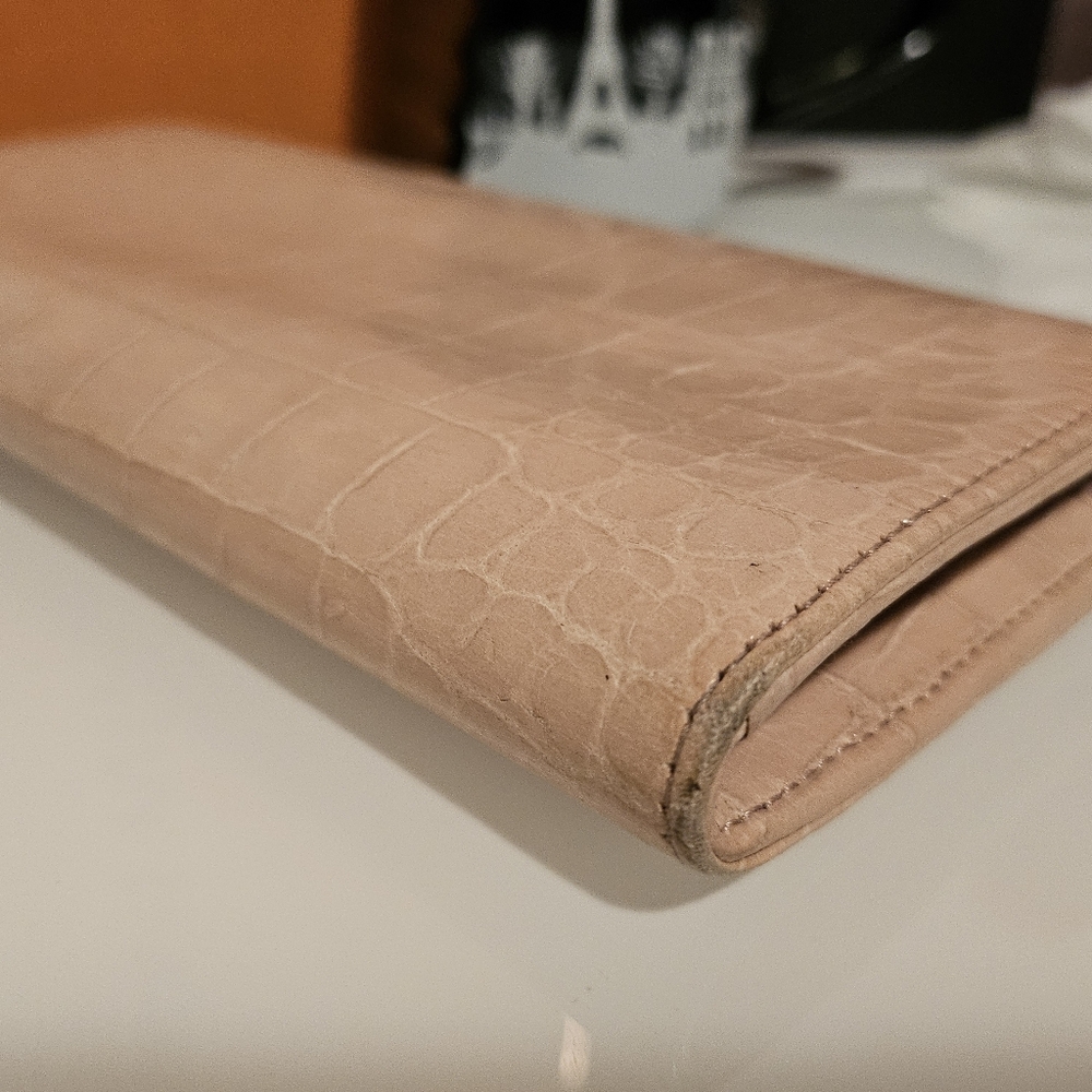 Authentic miumiu Wallet Long Wallet Pink Gold Woman - Picture 8 of 13